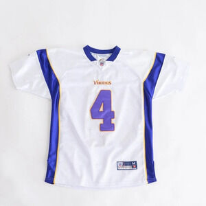 Reebok NFL Equipment Womans  Minnesota Vikings Brett Favre Jersey Size Medium